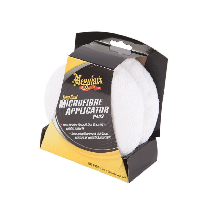 Meguiars Even Coat Microfiber Applicator Pads (2 Pak)