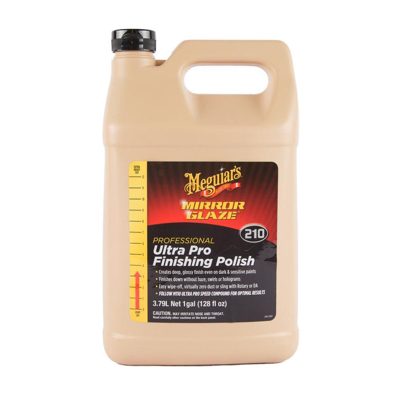 Meguiars M210 Mirror Glaze Ultra Pro Finishing Polish 3.8 Liter