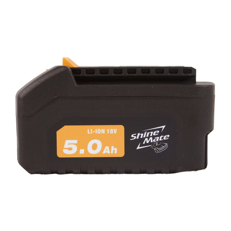 ShineMate Li-ion Battery Pack, 18VDC, 5.0Ah