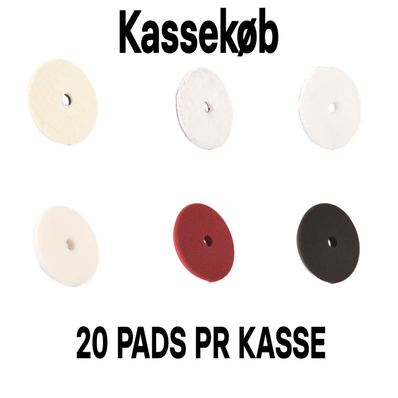 Auto Glanz 5" (130 mm) Pads (Kasseköp)